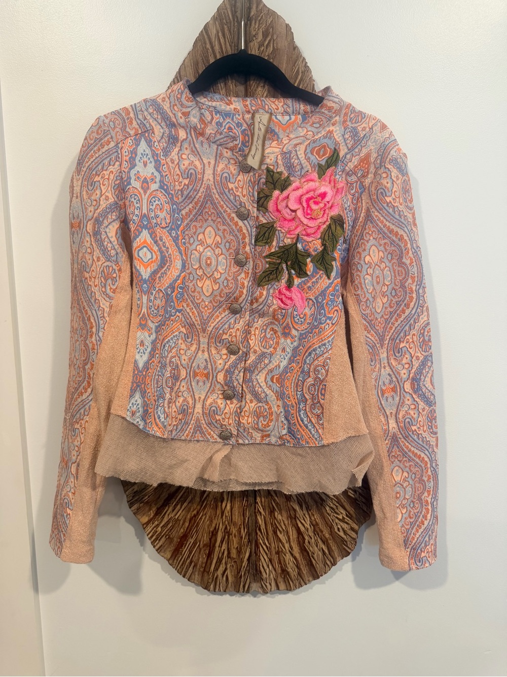 Aratta Silent Journey Blazer Size M - Amazing Detailing